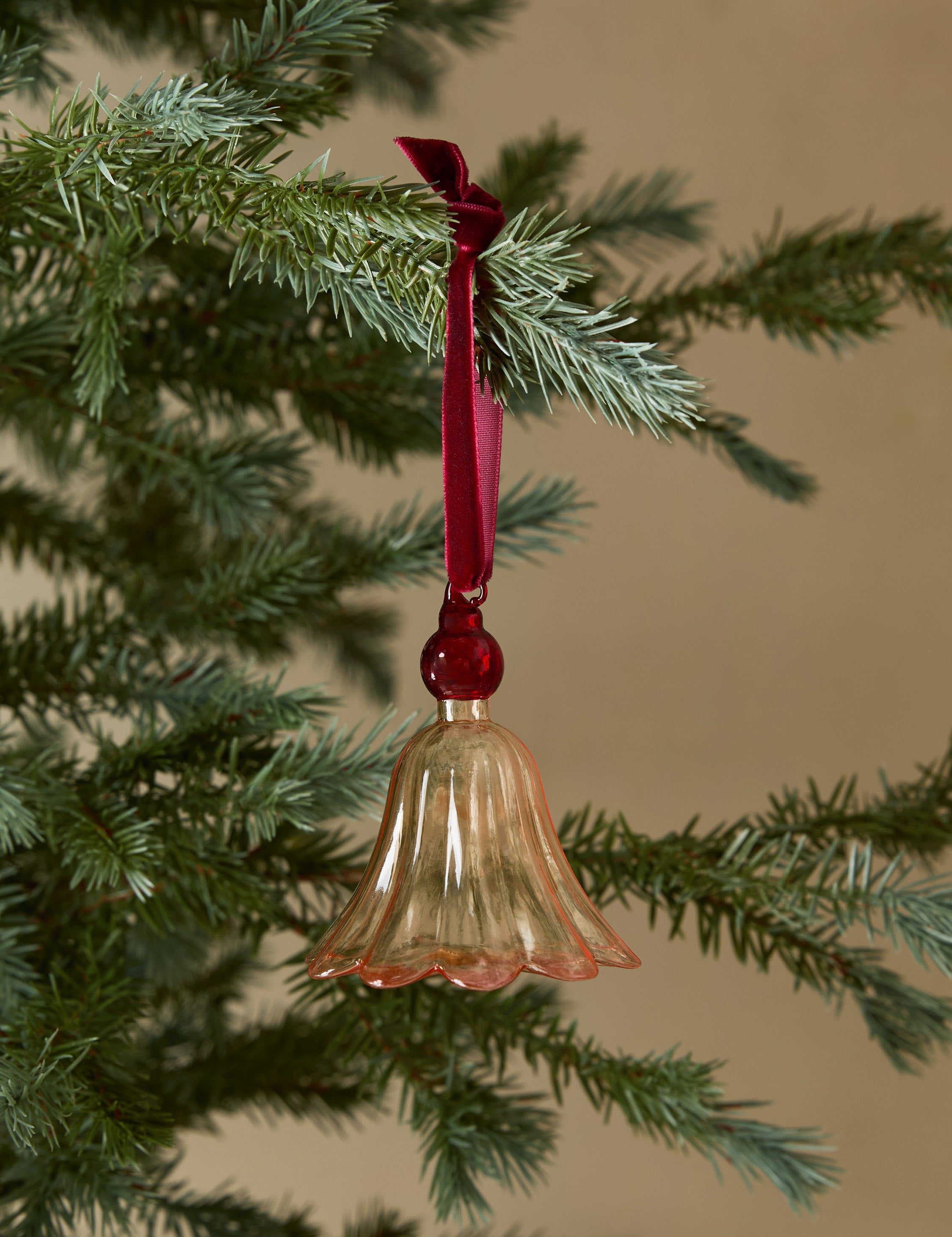 Lulu and Georgia Suzu Glass Ornament – Pink
