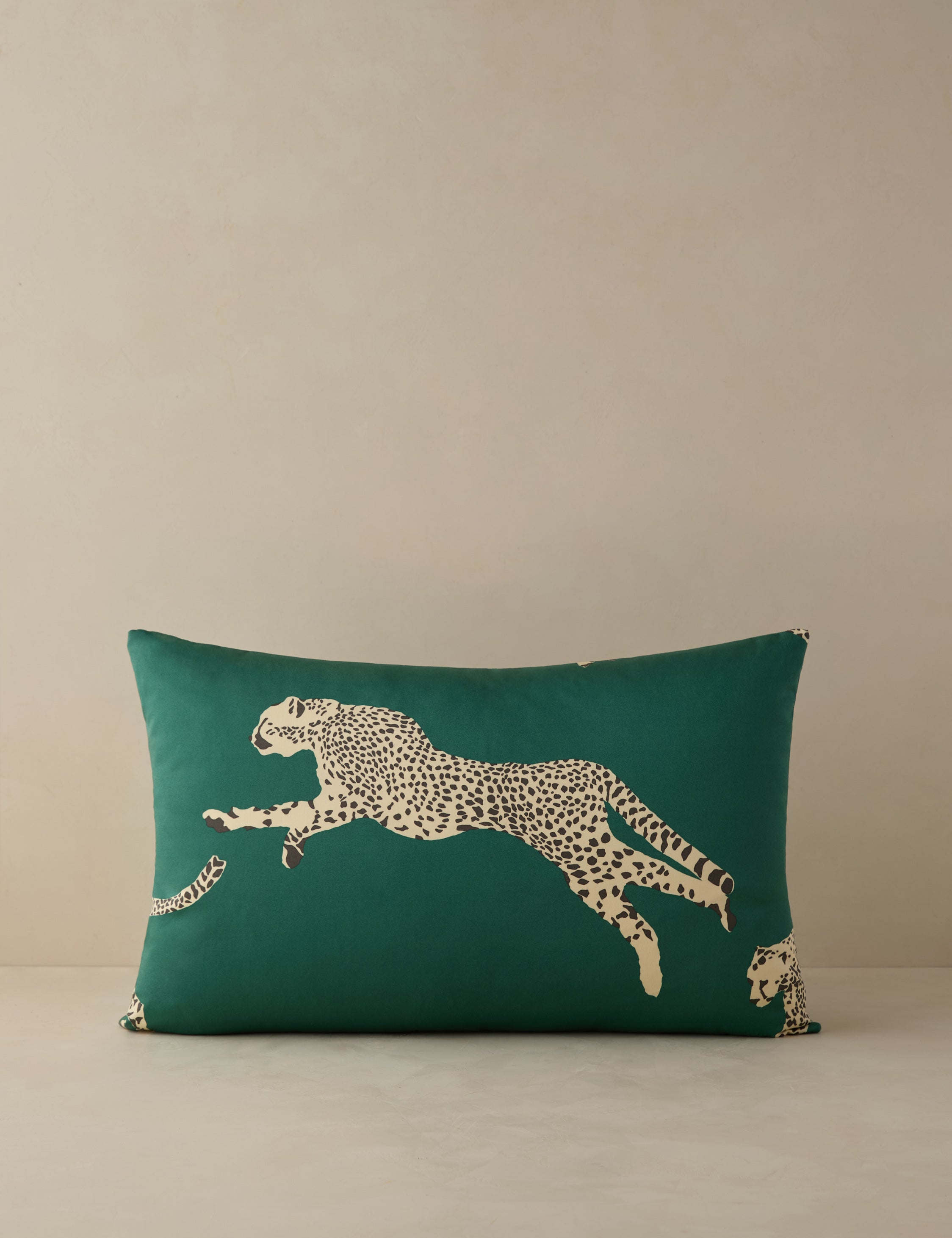 Lulu and Georgia Leaping Cheetah Pillow by Scalamandre - view 3