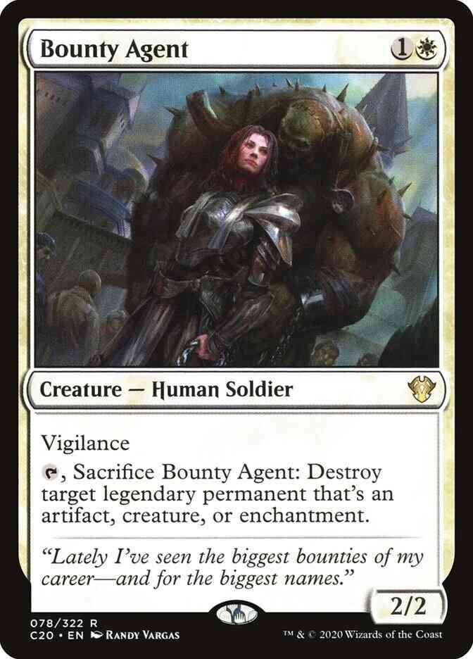 Bounty agent 78 – Magic Bounty Agent [78] [Commander 2020] [Non-Foil]