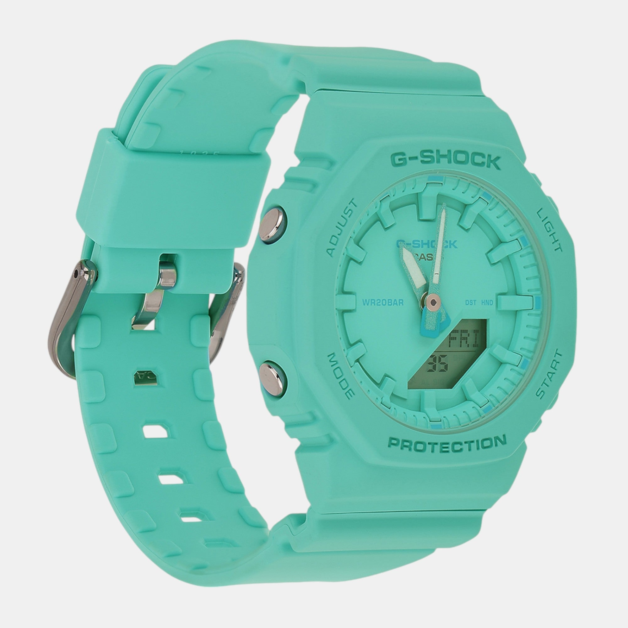 Casio G-Shock Women Quartz Turquoise Blue Dial Analog-Digital Resin Watch G1531 - view 2