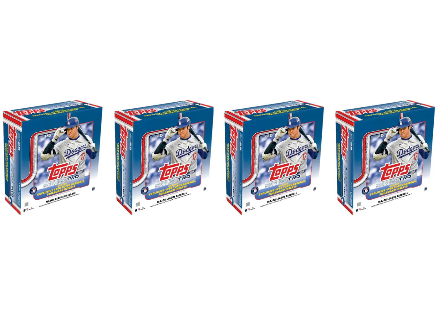 2025 Topps Series 2 Baseball Mega Box 4x Lot