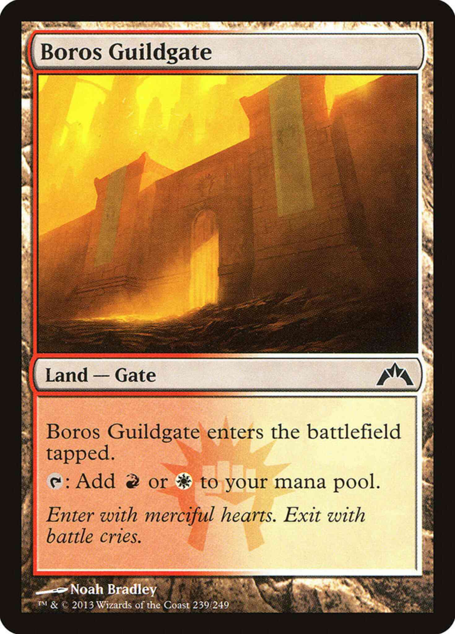 Boros guildgate 239 – Magic Boros Guildgate [239] [Gatecrash] [Non-Foil]