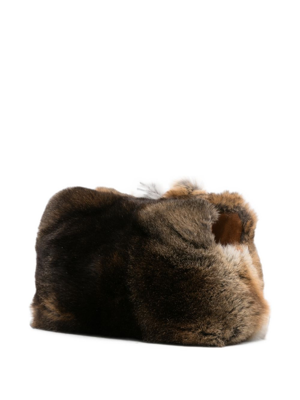 Anita Bilardi Squirrel Faux-Fur Bag – Outer: Calf Leather 100% - view 3