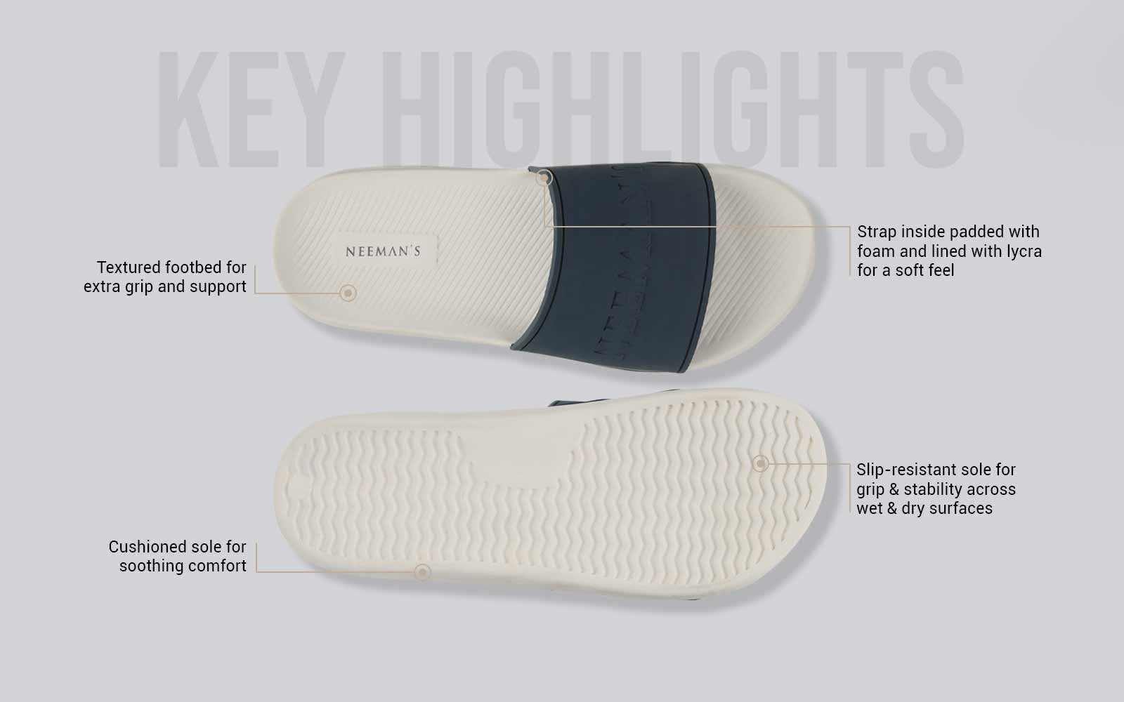 Neeman's De-Stress Slides : White-Blue - view 4