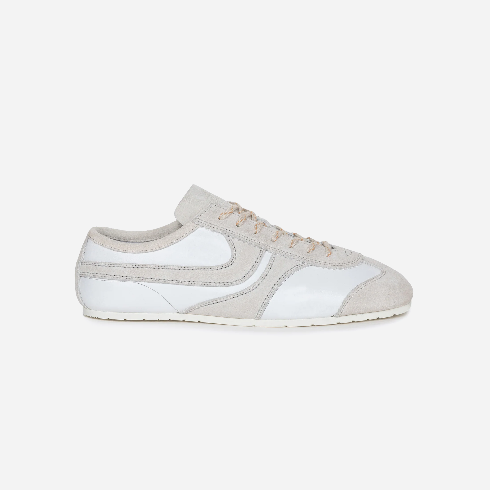 Dries Van Noten Suede Sneakers White