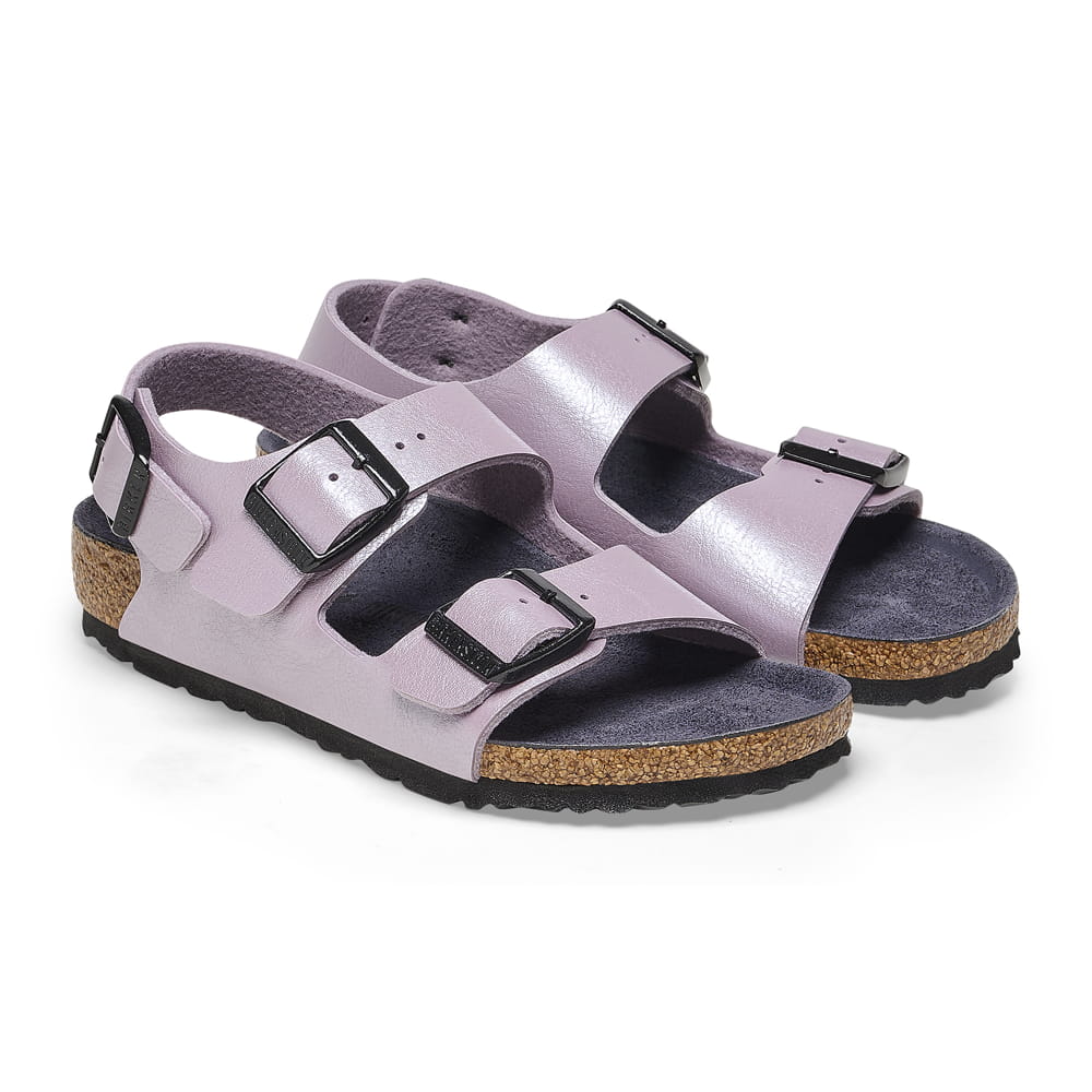 Birkenstock Milano Kids Birko-Flor – Purple Purple/Graceful Orchid - view 2