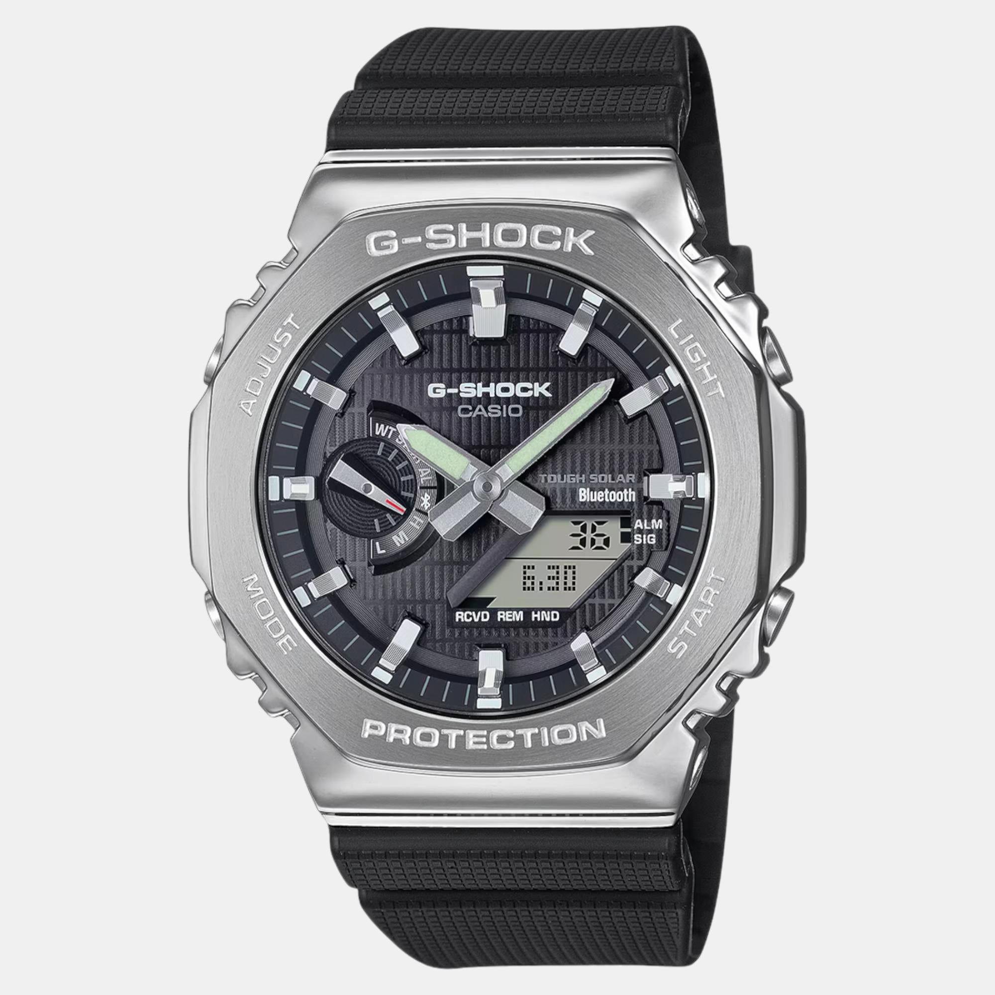 Casio G-Shock Men Quartz Black Dial Analog-Digital Resin Watch G1581