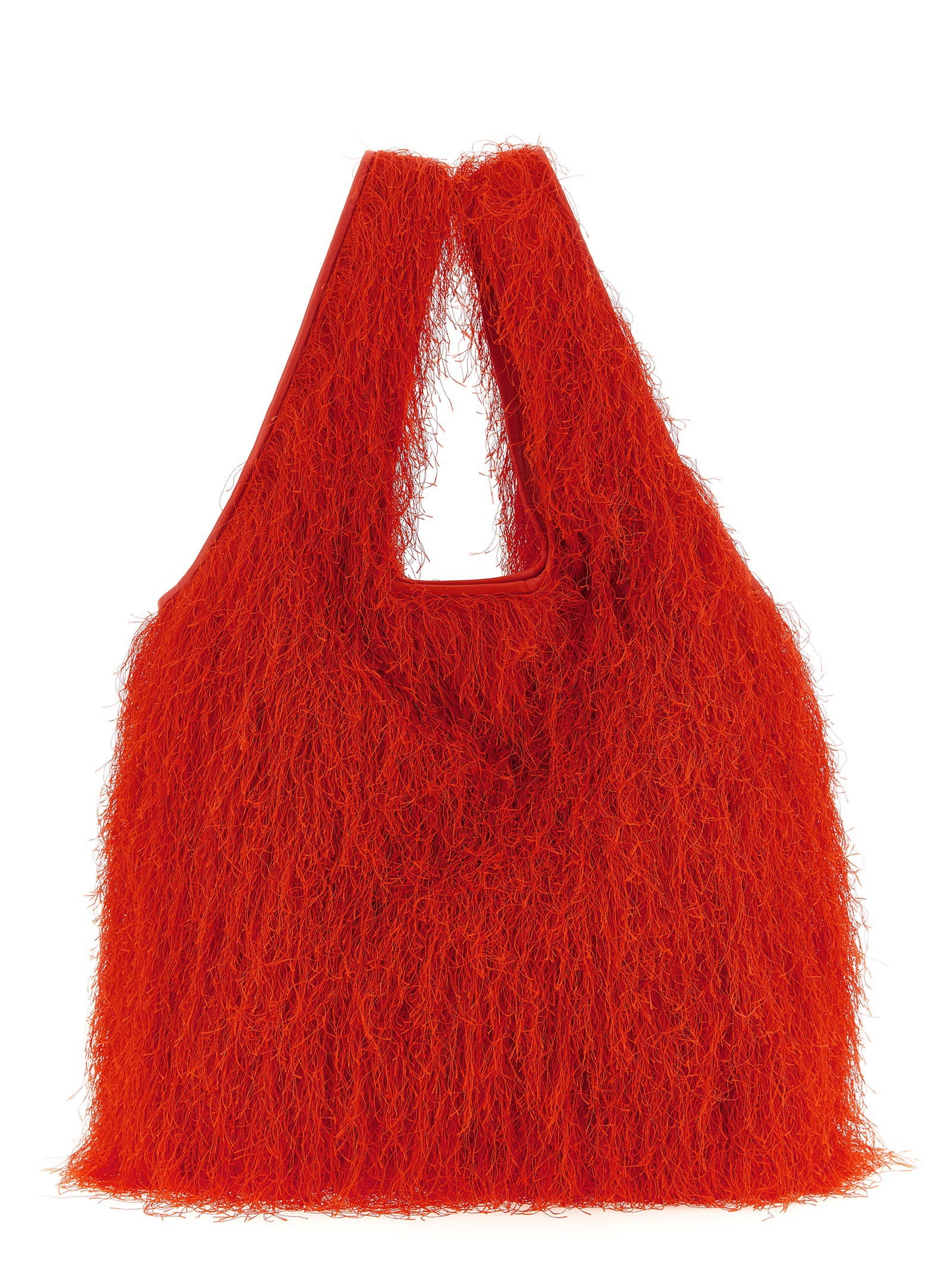 Dries Van Noten Fringed Tote Bag – 100% polyester