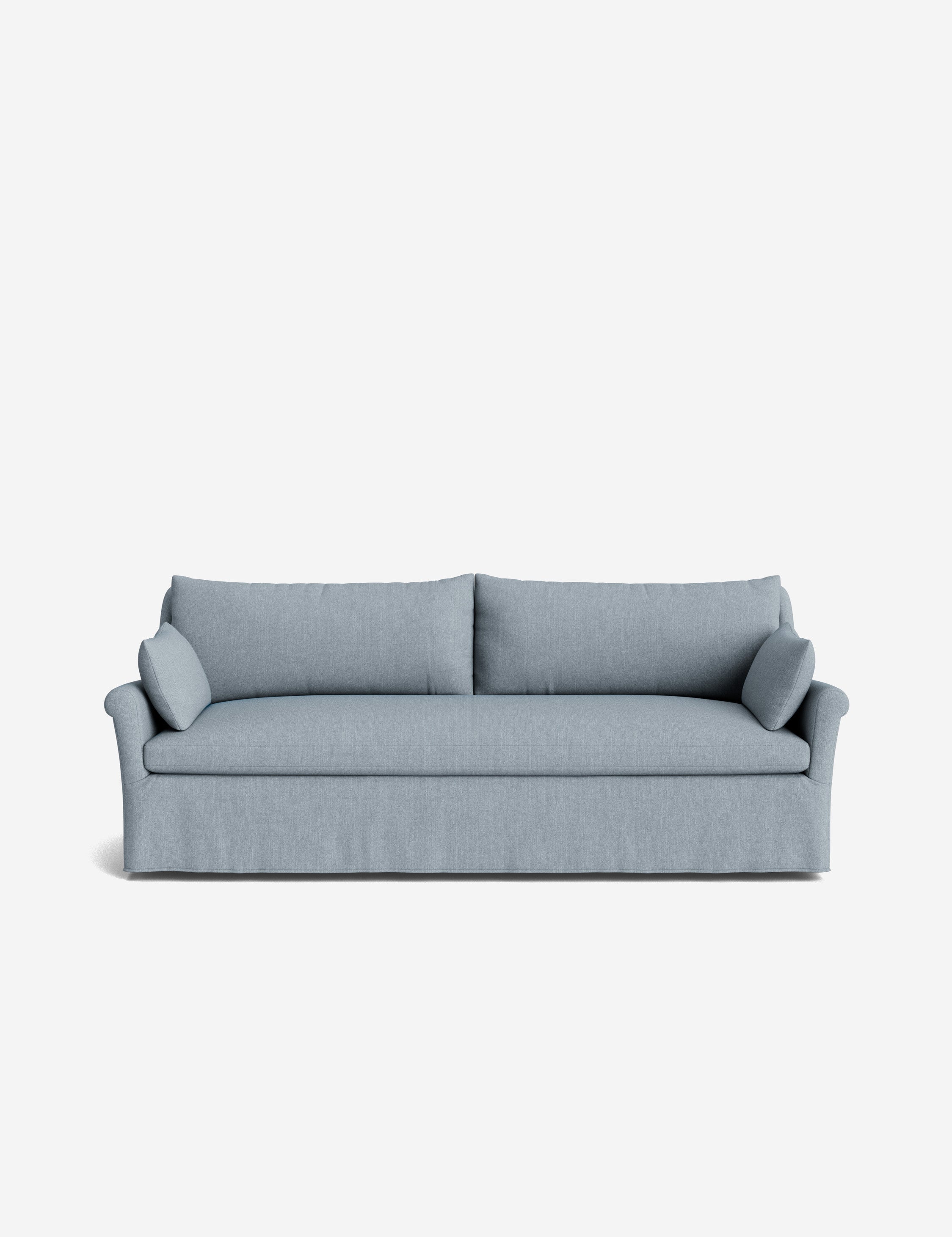 Lulu and Georgia Portola Rolled Arm Slipcover Sofa - view 116