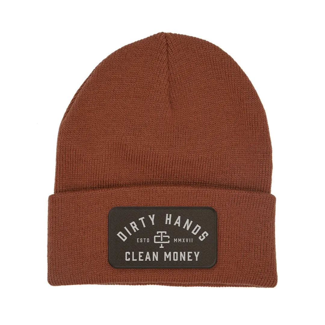 Radial Classic Beanie – Rust