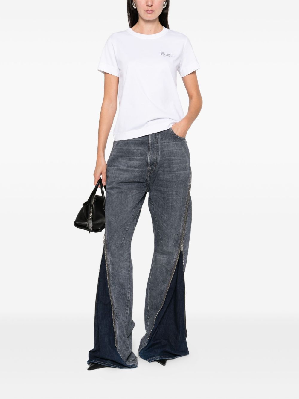 Givenchy Logo cotton t-shirt – 100% Cotton - view 2
