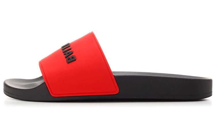 Balenciaga Pool Slide Blood Red Black - view 2