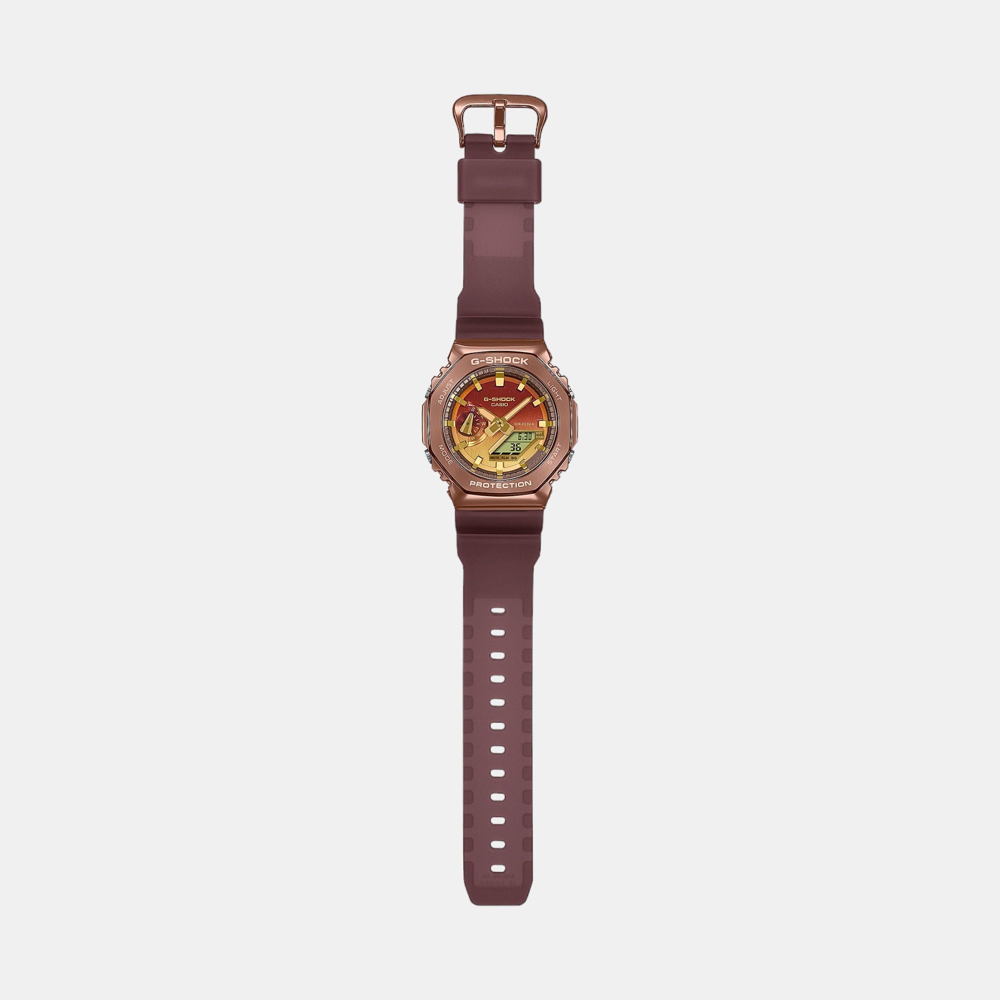 Casio G-Shock Men Quartz Brown Dial Analog-Digital Resin Watch G1436 - view 7