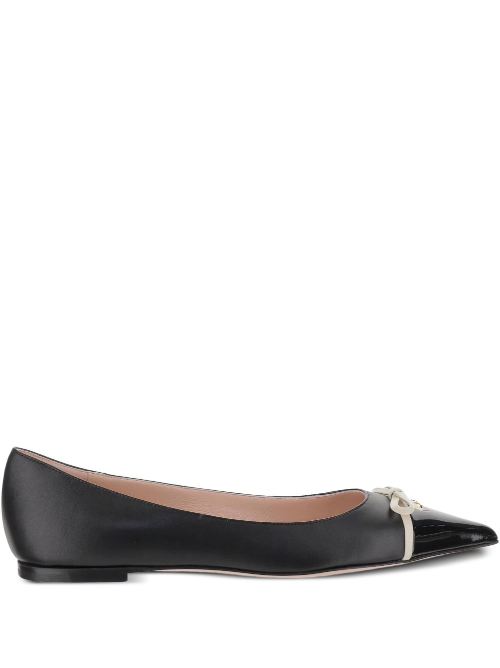 Valentino Garavani Bepointy Ballerinas – Calf Leather 100%