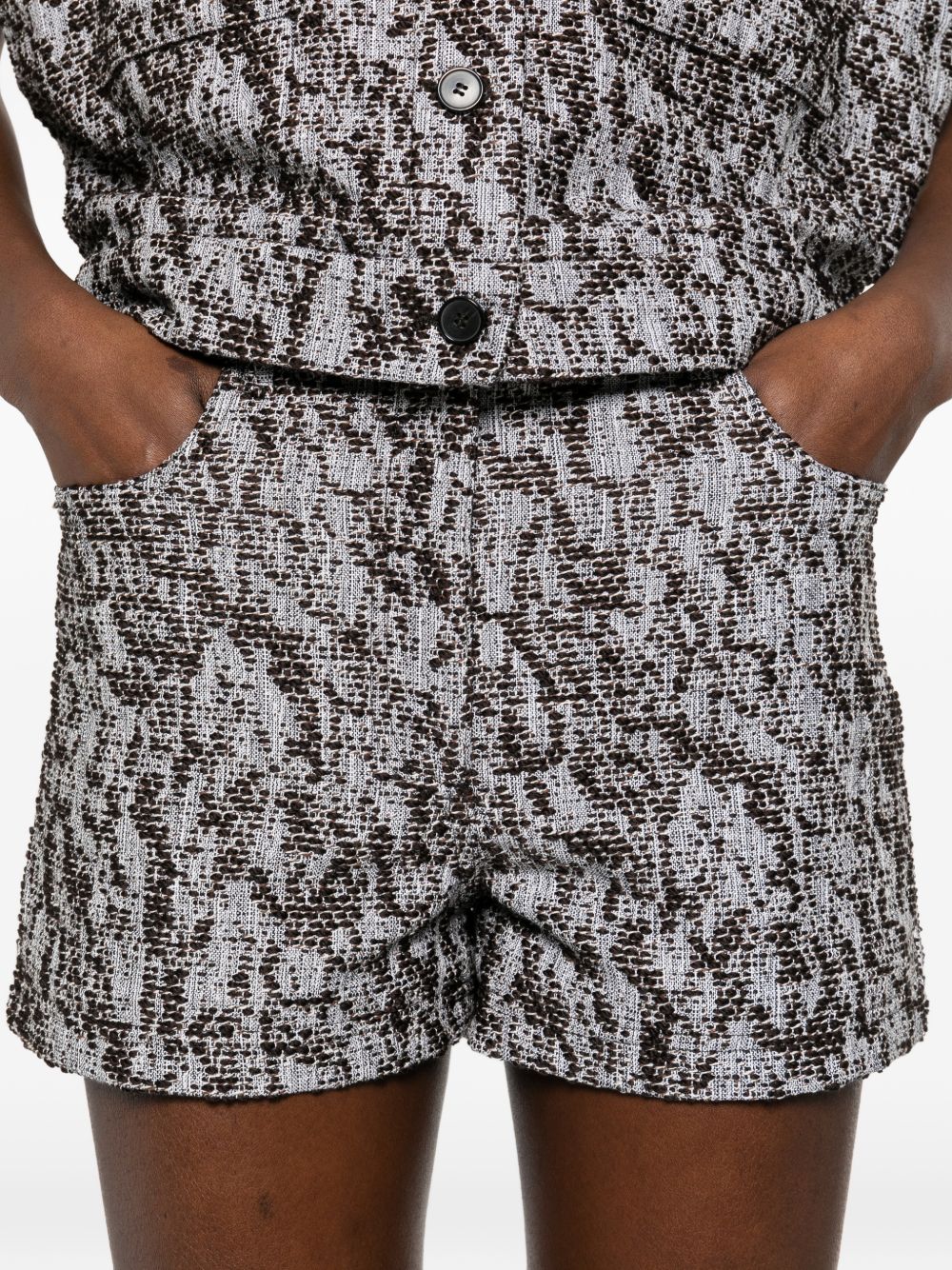 Iro Edela cotton blend shorts – 52% VISCOSE 48% COTON - view 4
