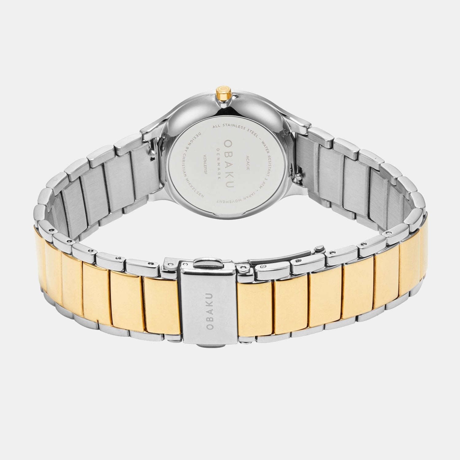 Obaku Acacie Women Quartz Silver Dial Analog Stainless Steel Watch V276LEFISF - view 4