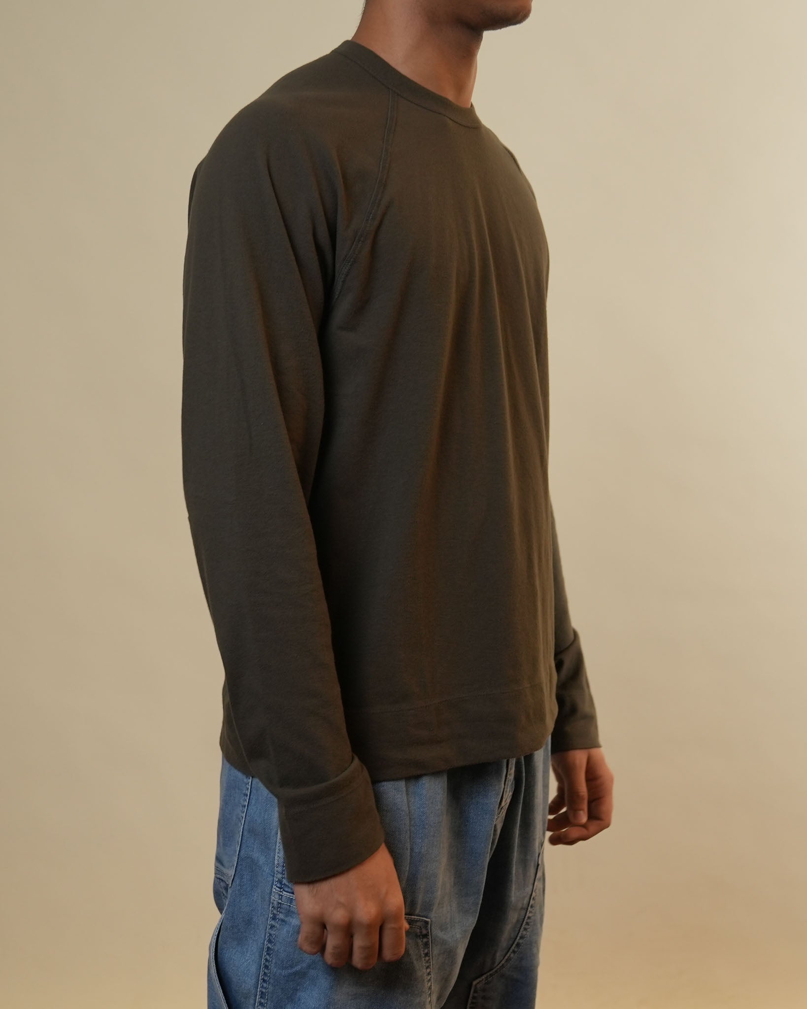 James Perse Green Full Sleeves Tshirt - view 2