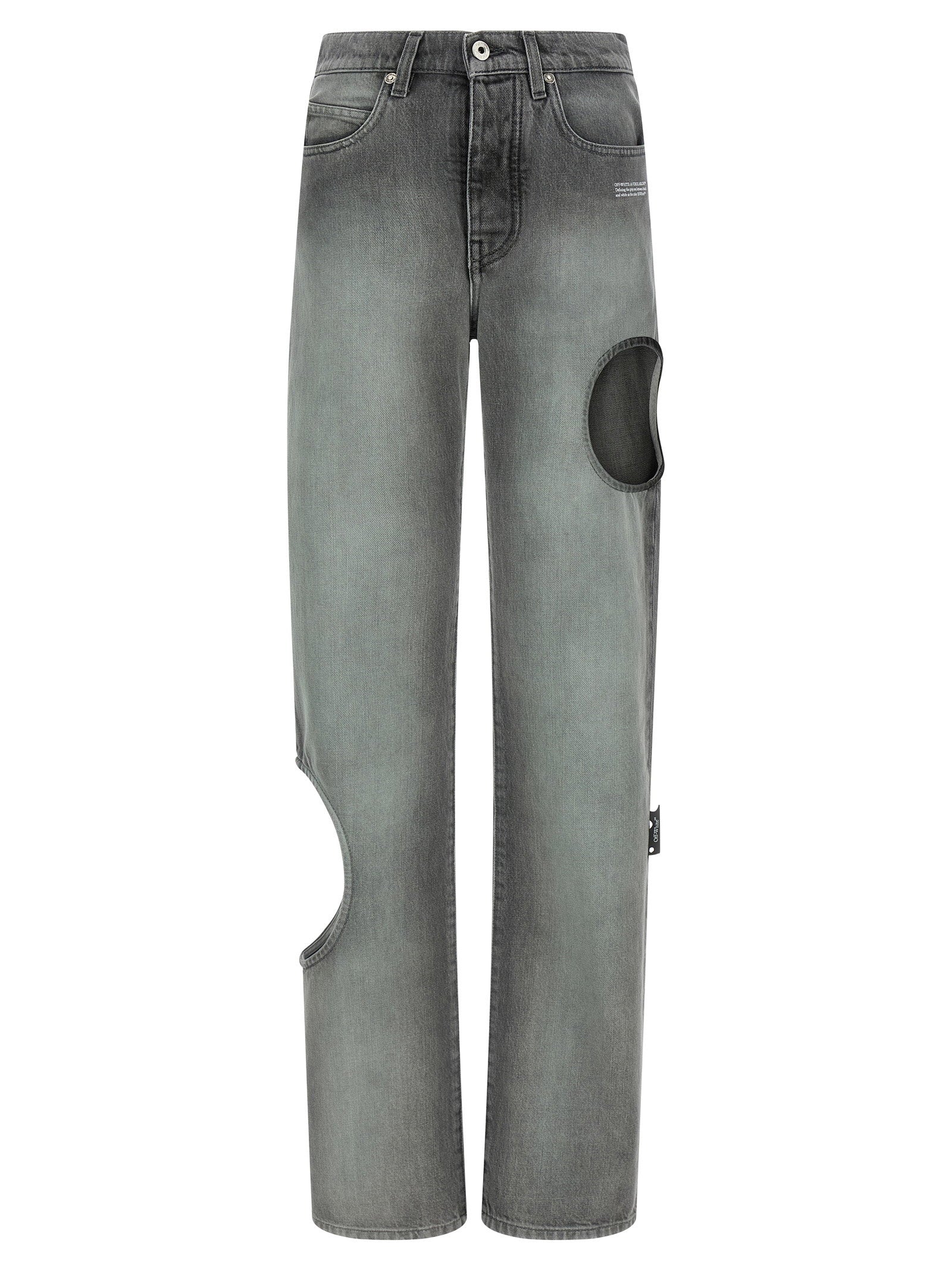 Off White Spray New Meteor Jeans – 100% cotton