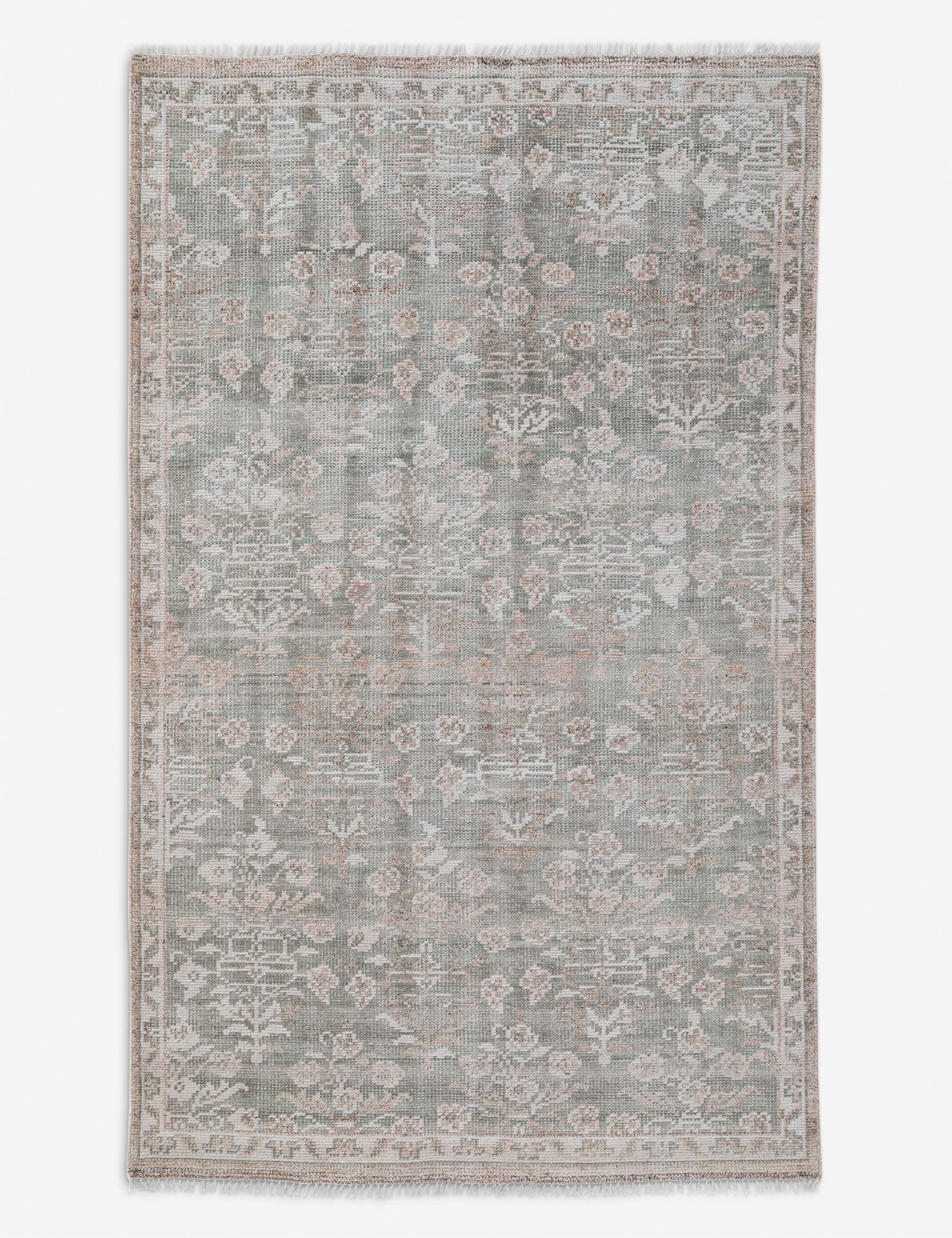 Indoor outdoor rug – Lulu and Georgia Leslie Hand-Knotted Indoor / Outdoor Rug