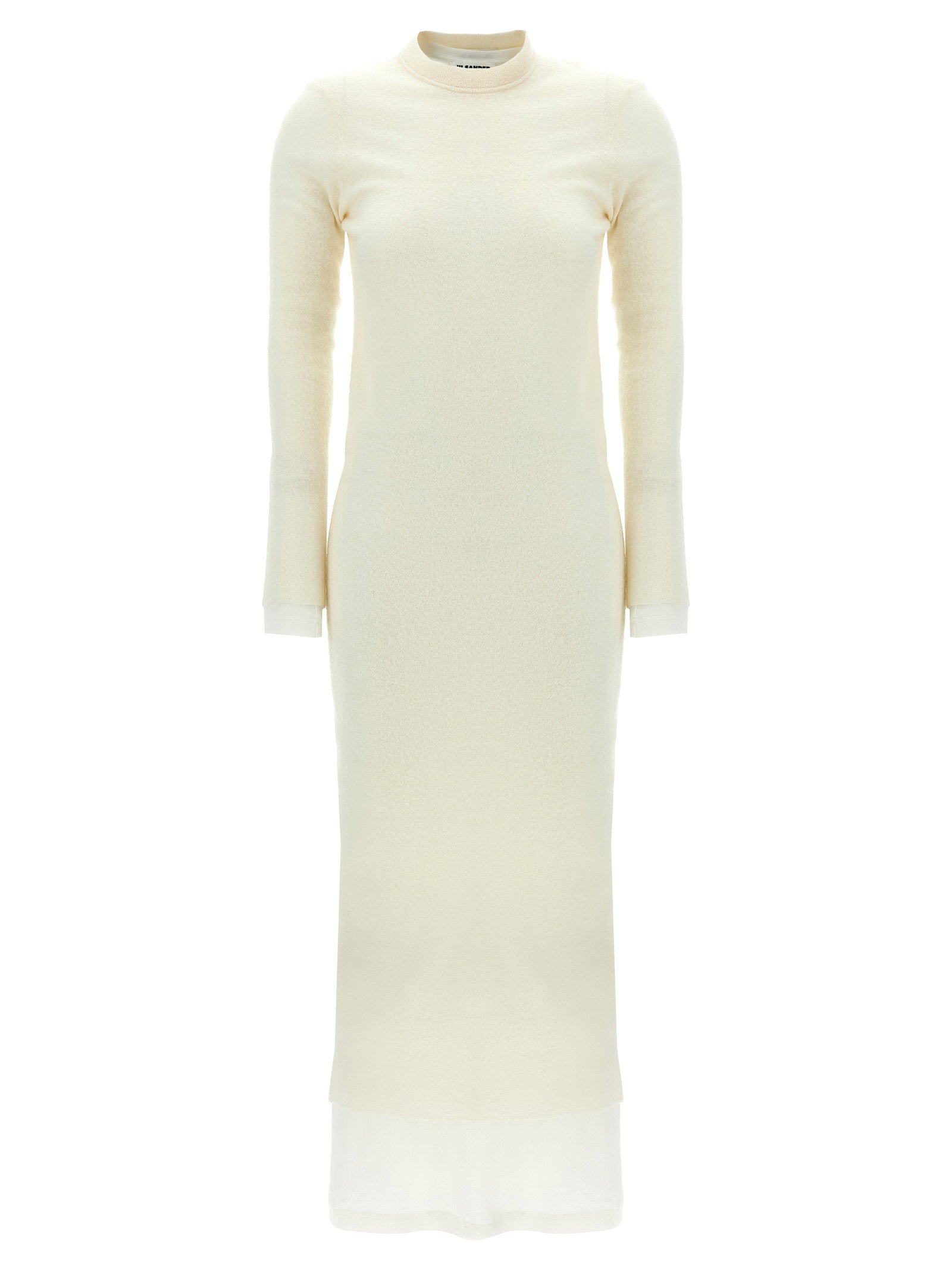 Jil Sander Dress With Petticoat – 100% wool