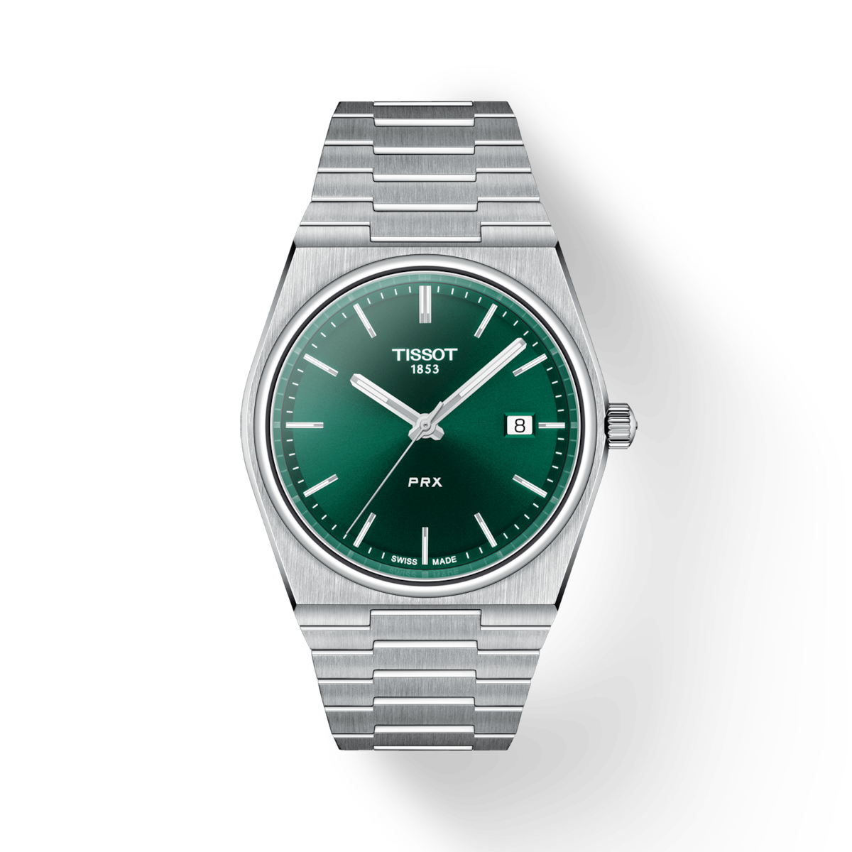 Tissot T-Classic Prx Green Dial Men 40mm T1374101109100 - view 4