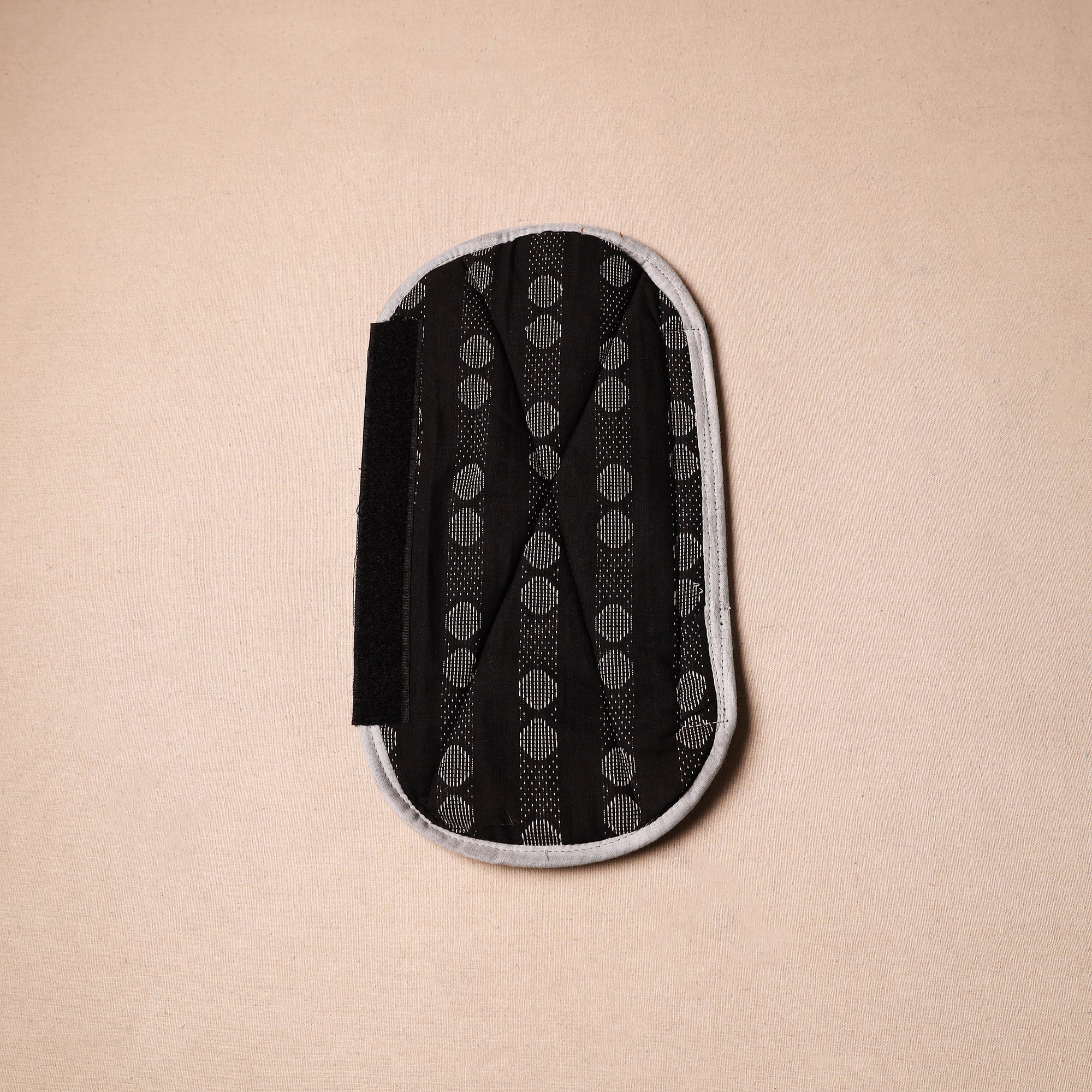 JALPARI Black - Handmade Cotton Fridge Handle Cover 102 - view 2