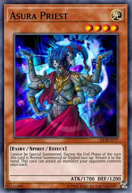 Yu-Gi-Oh! Asura Priest - BP01-EN125 - Common - Unlimited