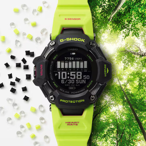 Casio G-Shock G-SQUAD GBD-H2000 Series Black Dial Men 52.6mm G1380 GBD-H2000-1A9 - view 5
