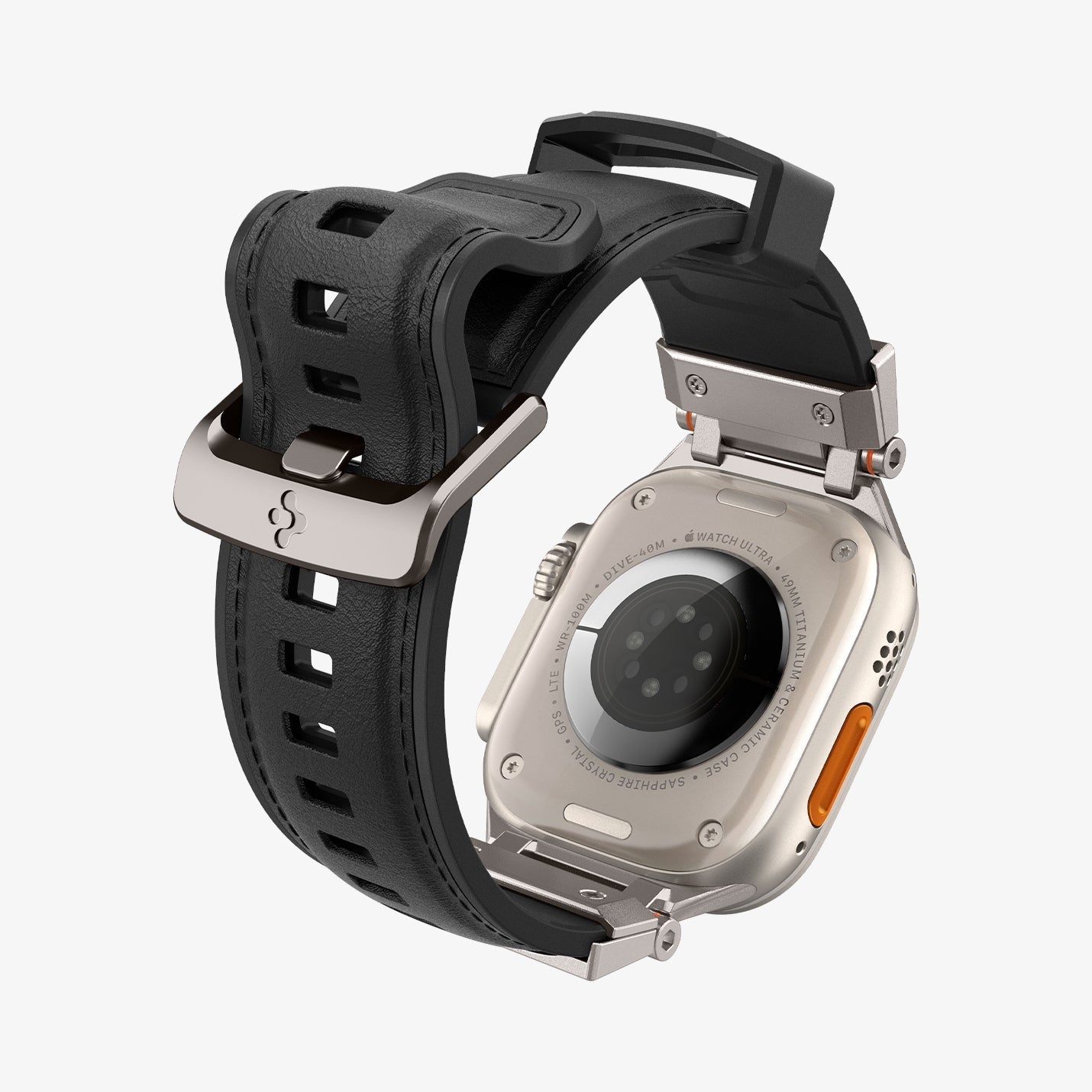 Apple Watch Series - DuraPro Armor PU – Black - view 8