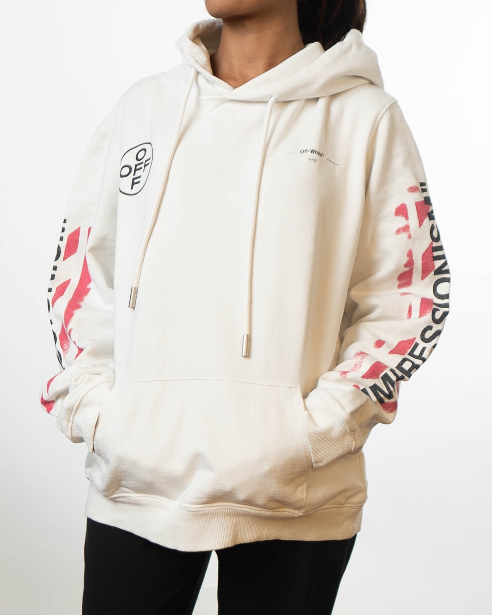 Off-White Arrow Graffiti Hoodie