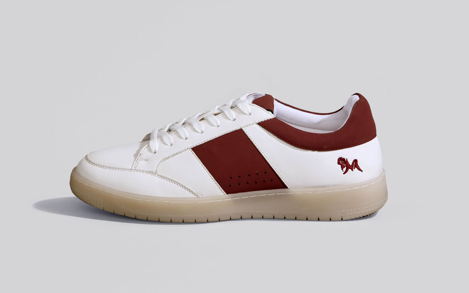 Neeman's City Strides : White-Red