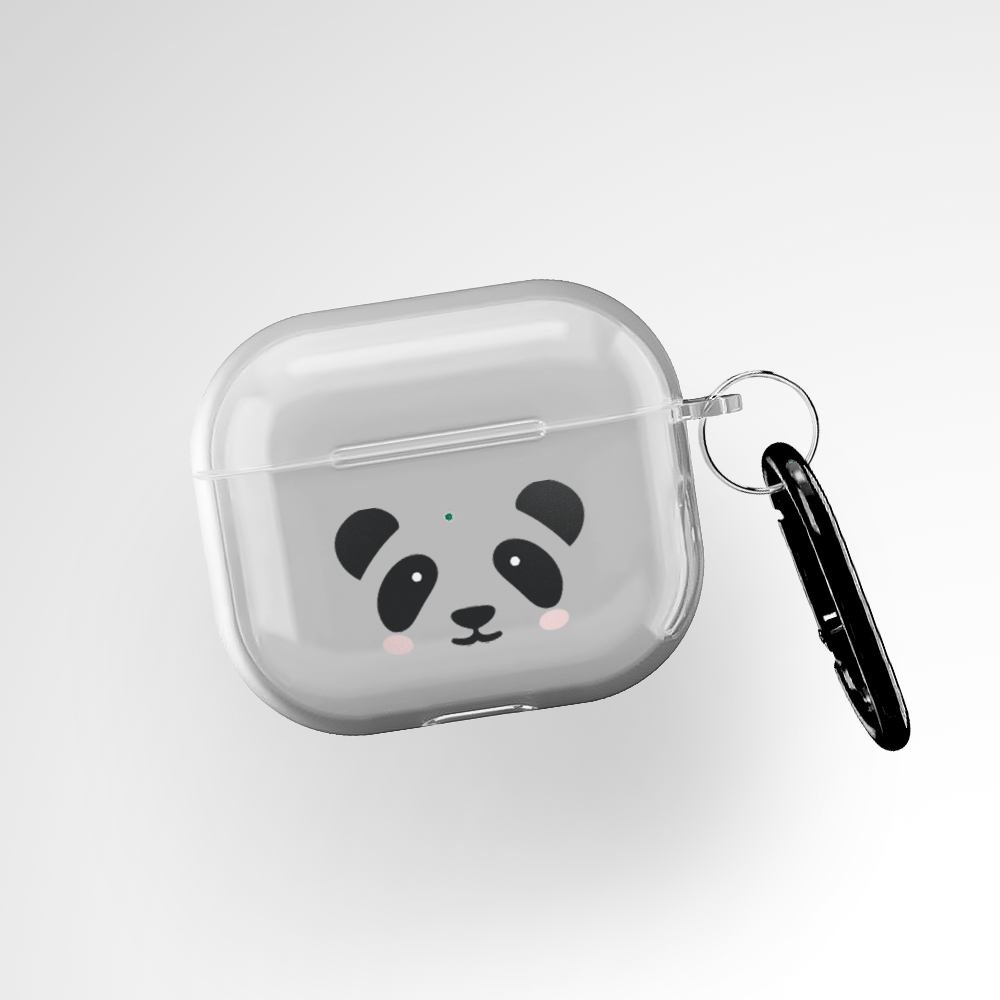 Cover It Up Panda Clear Airpods Pro 2 Case Covers