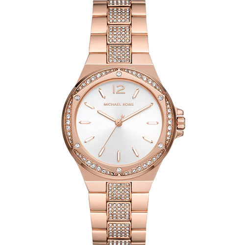 Michael Kors Lennox Silver Dial 37mm