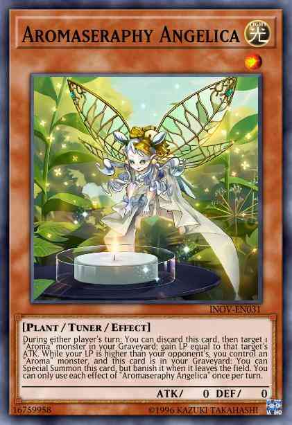 Yu-Gi-Oh! Aromaseraphy Angelica - INOV-EN031 - Common - Unlimited