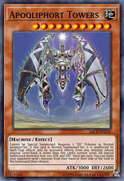 Yu-Gi-Oh! Apoqliphort Towers - NECH-EN026 - Rare - 1st Edition