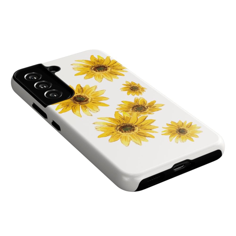 Casetry Golden Garden | Yellow Sunflower Floral Samsung Case - view 25