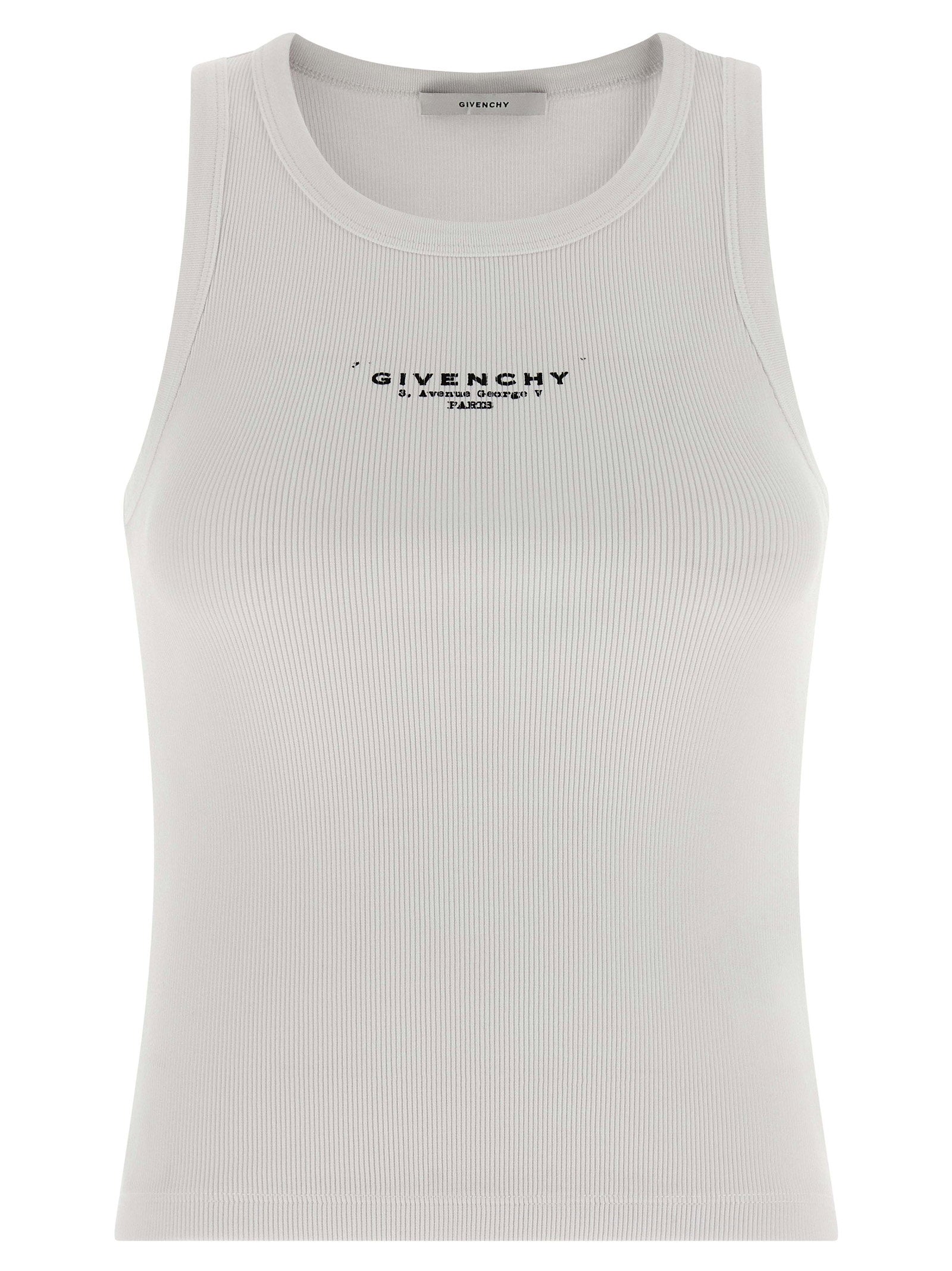 Givenchy t-shirts – Givenchy Logo Top – 98% cotton, 2% elastane