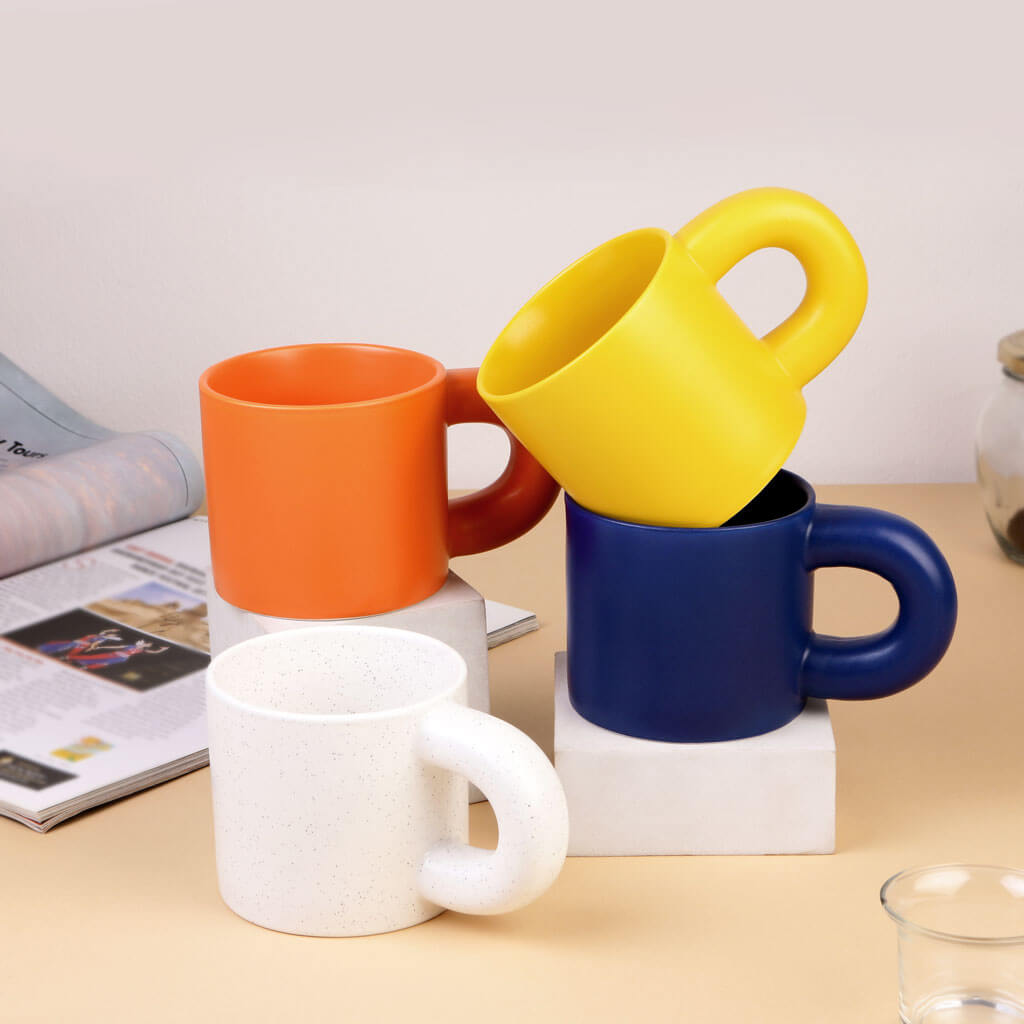 Cpensus Chubby Ceramic Coffee Mug
