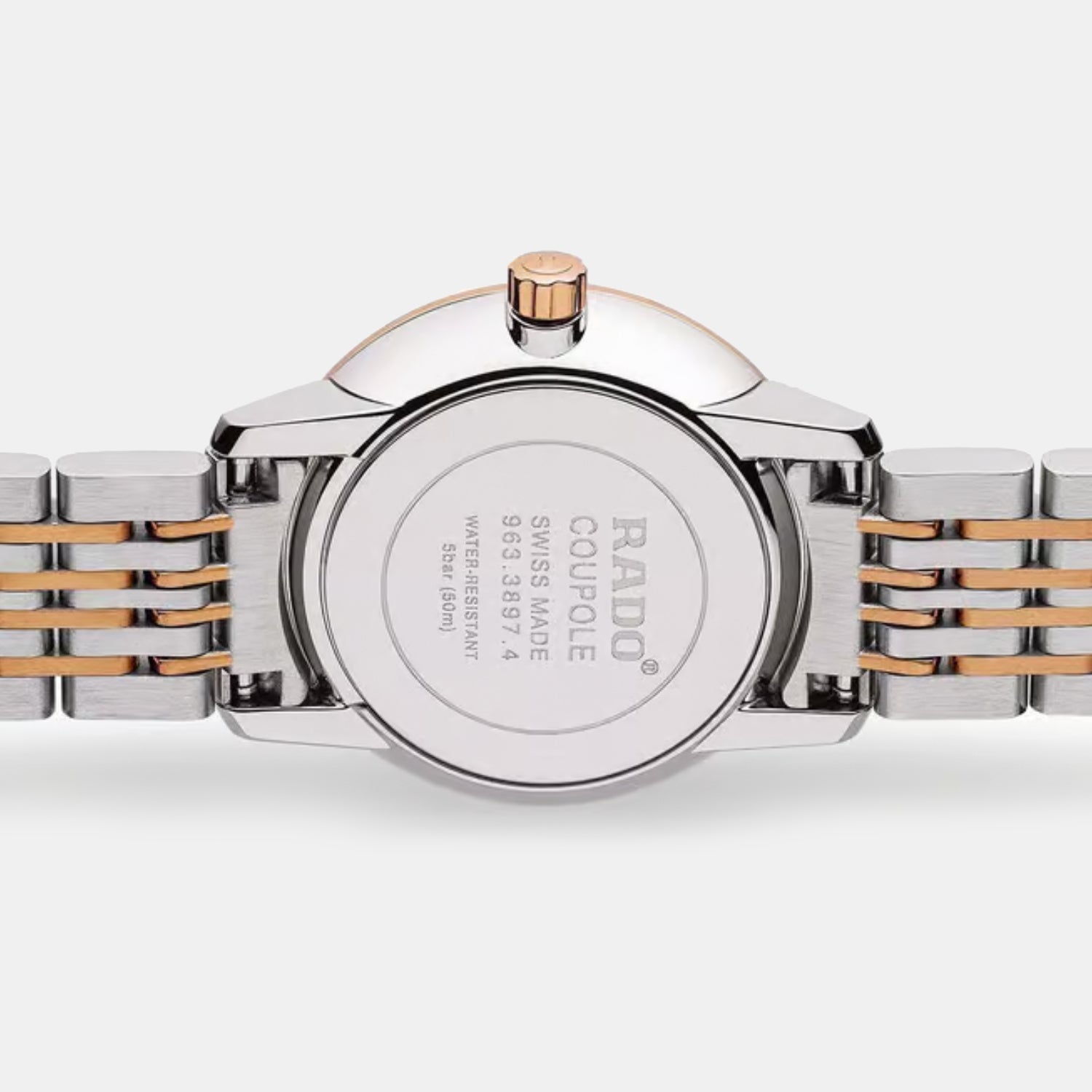 Rado Coupole Women Quartz Mother Of Pearl Dial Analog Stainless Steel Watch R22897933 - view 3