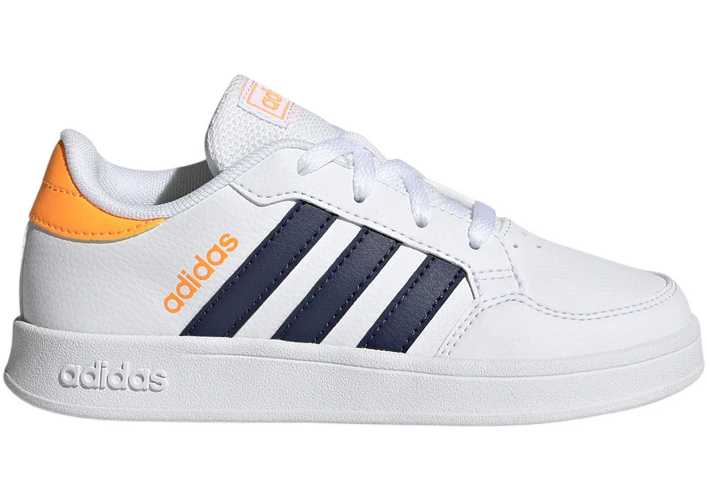 adidas Breaknet Cloud White Dark Blue Flash Orange (TD)