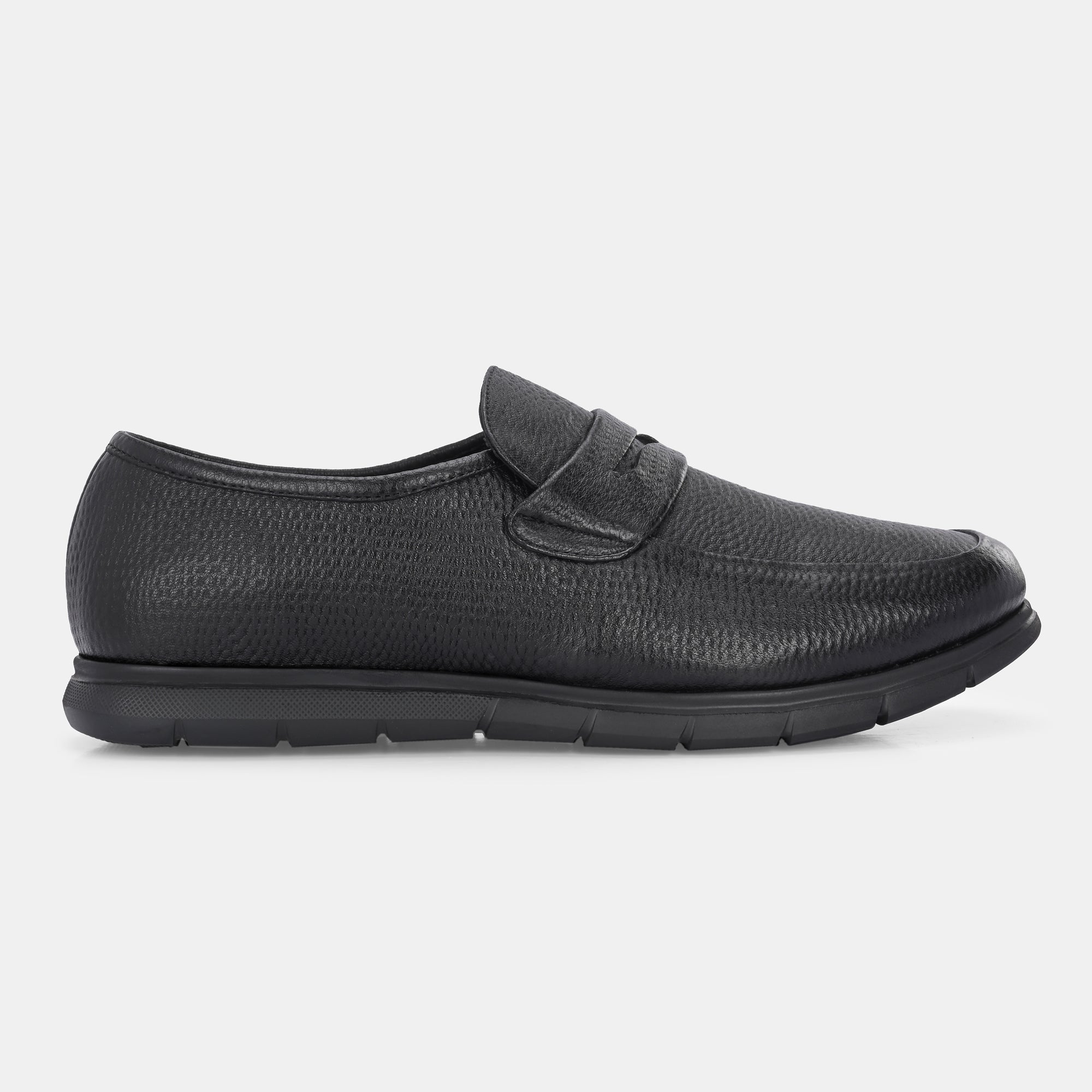 Pashmina Leather Loafers by Lafattio – Black - view 6