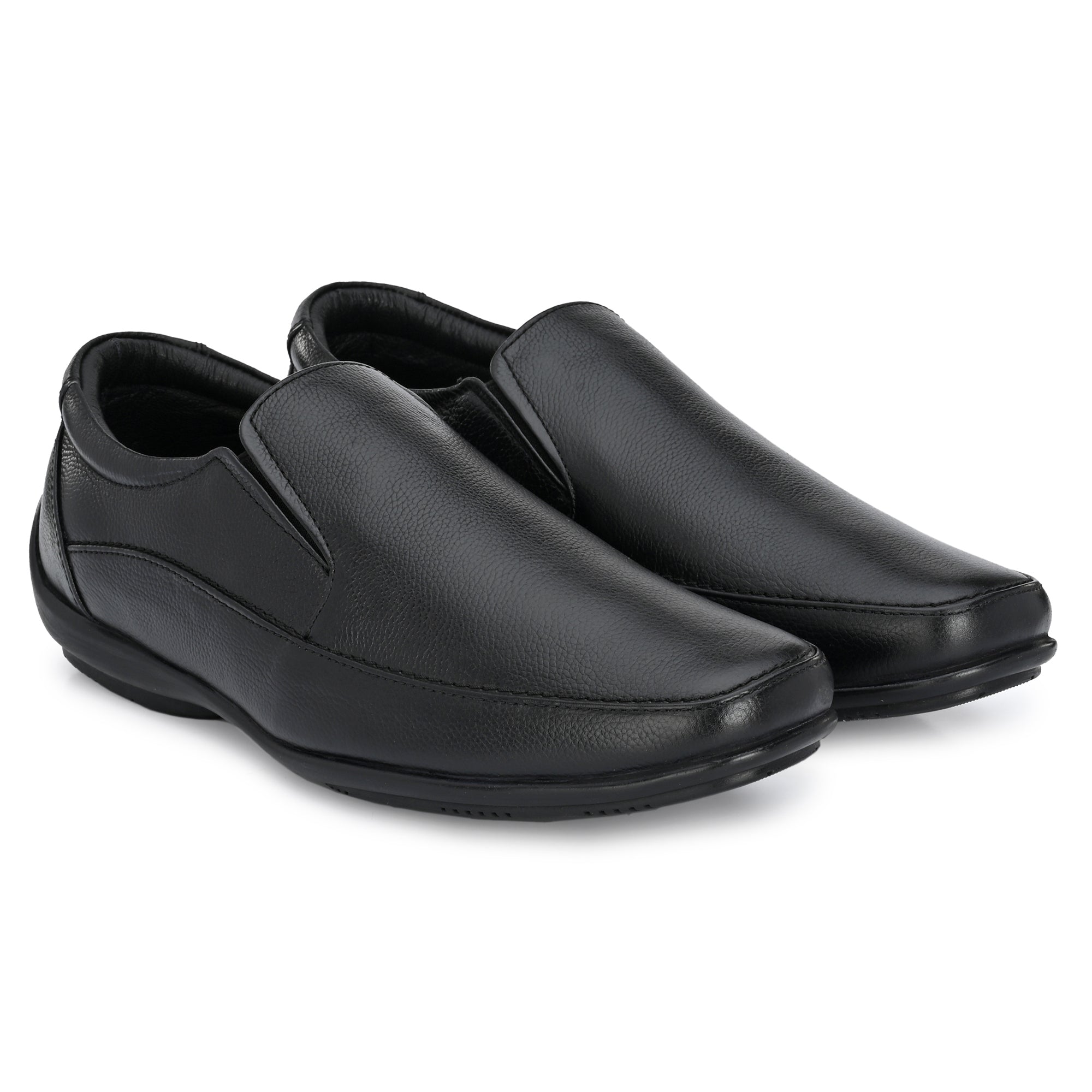 egoss-shoes Egoss Leather Casual Slip-On Shoes For Men