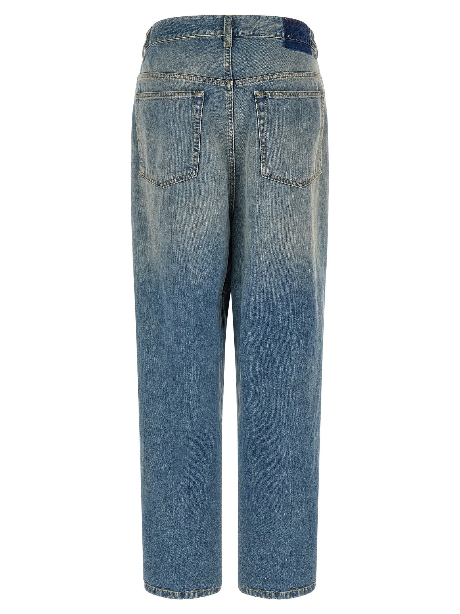 Maison Margiela Wrap Asymmetric Closure Jeans - view 2