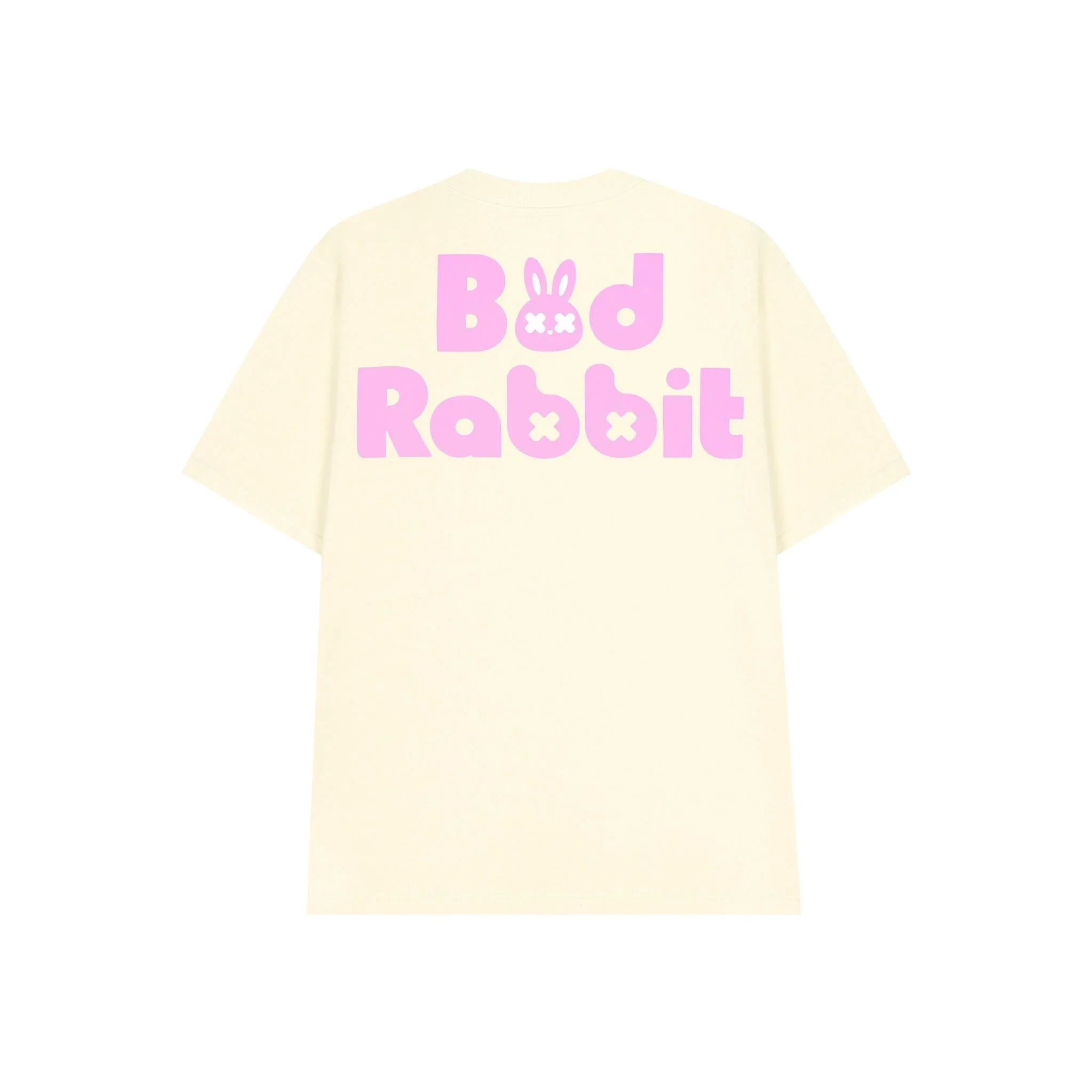 Sneaker Cafe Mumbai Bad Rabbit Cuddle Tee – Beige - view 2
