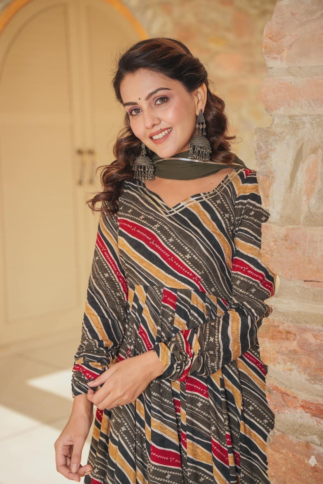 Idaho-o Romi Rayon Suit Set - view 6