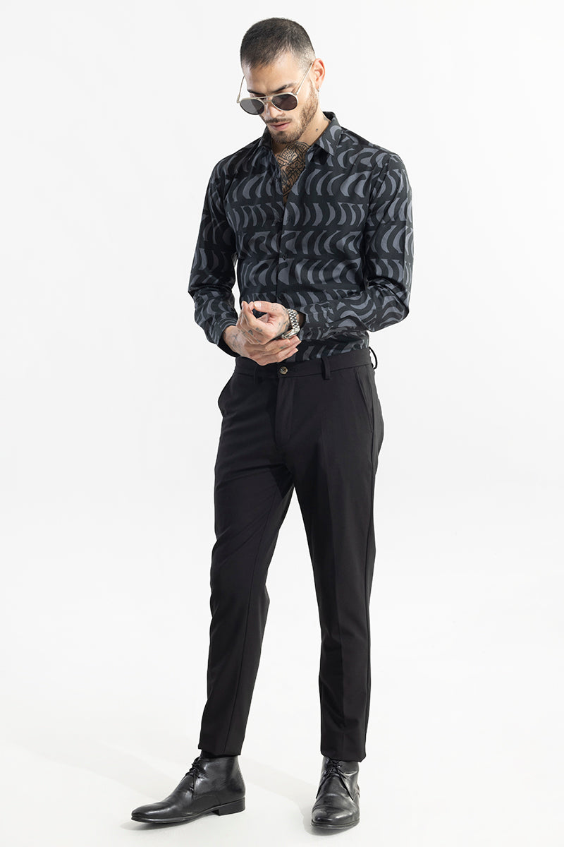 SNITCH Bracket Burst Black Shirt - view 3