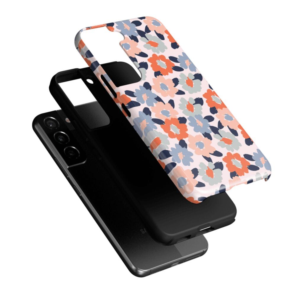 Casetry Field of Flowers | Pastel Floral Samsung Case - view 27