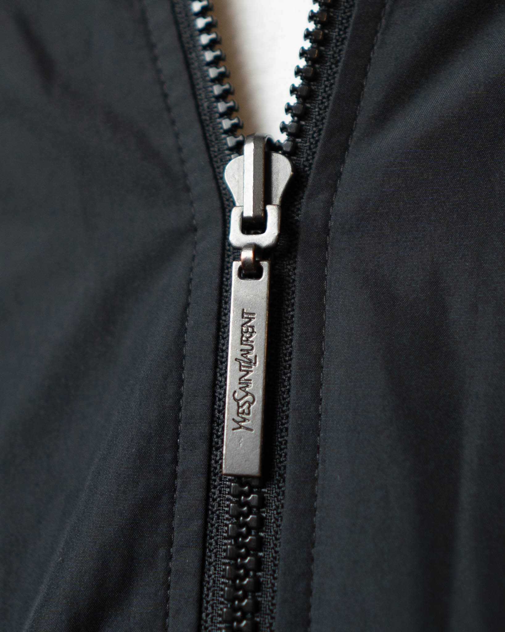 YSL Yves Saint Laurent Twill Teddy Jacket - view 3