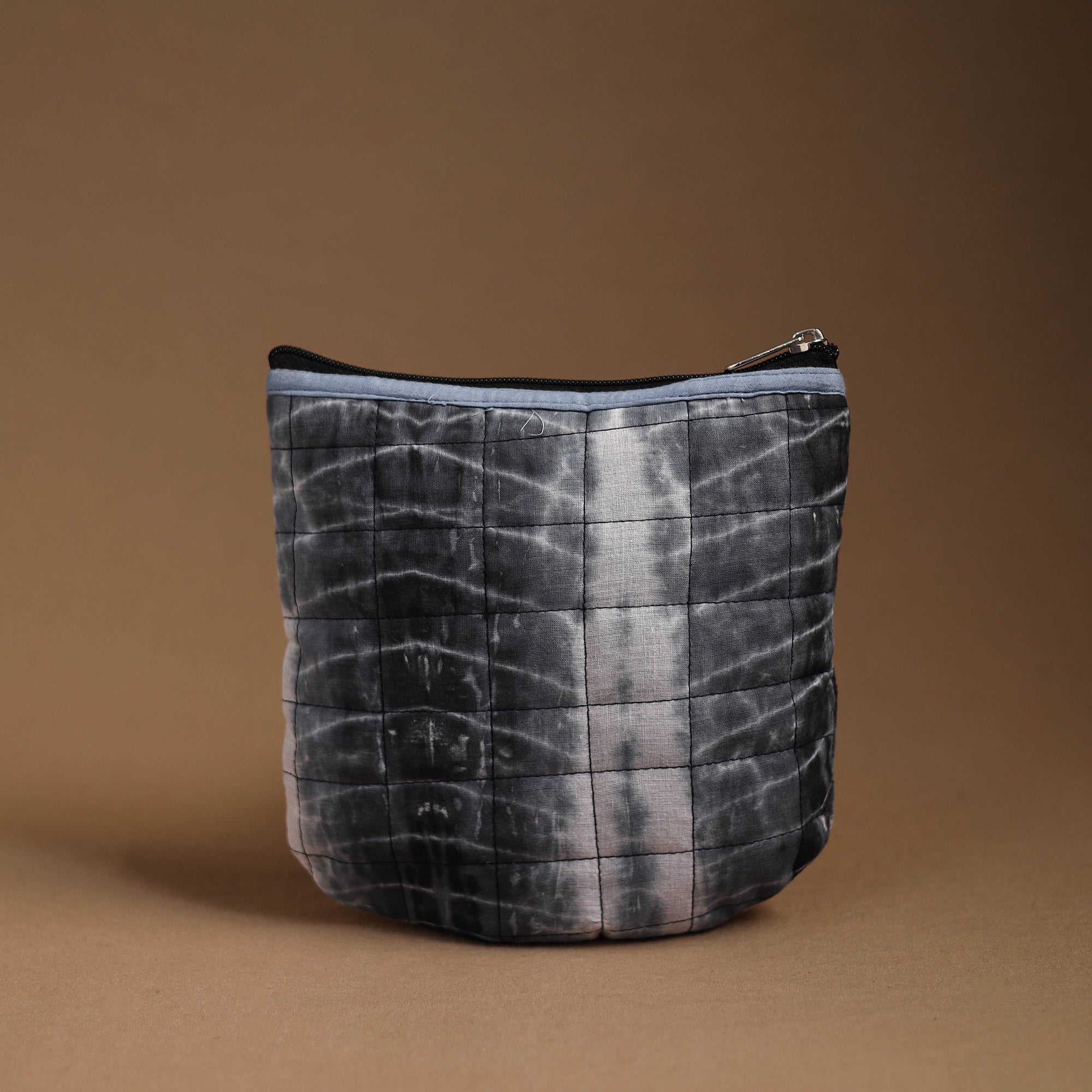 NOORI BAZAR Black - Handmade Quilted Cotton Utility Pouch 13