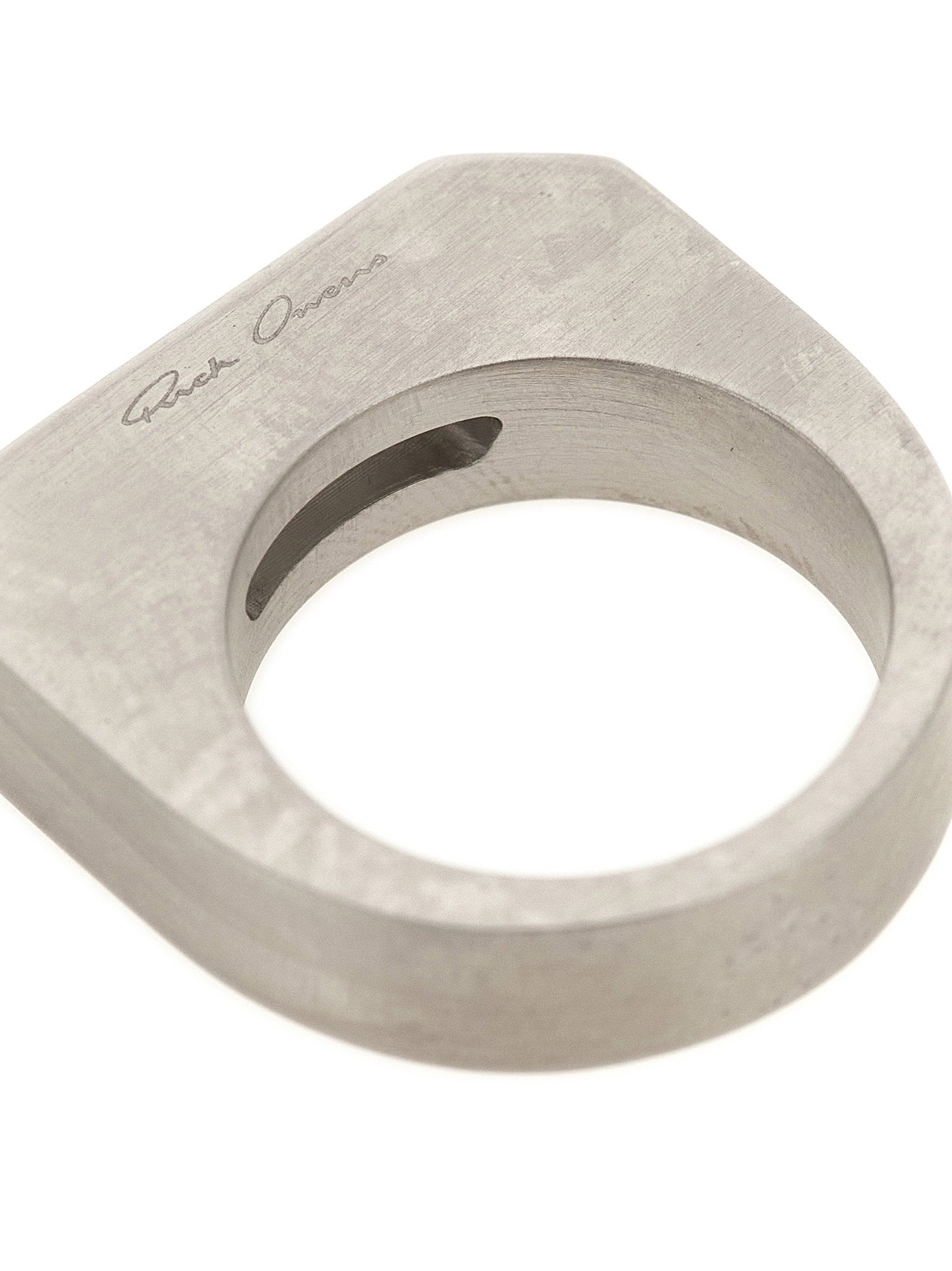 Rick Owens Crystal Hollywood Ring – 100% brass - view 3